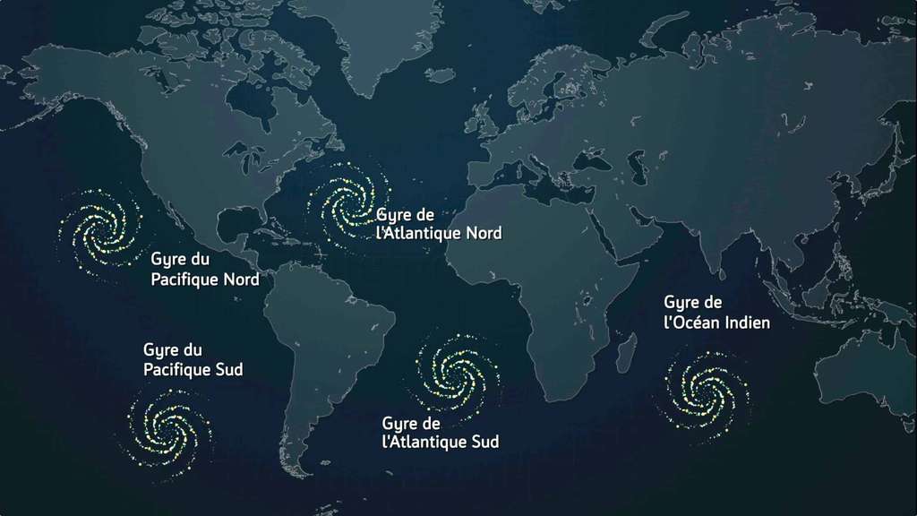 4- LES GYRES OCEANIQUES : 7ème CONTINENT